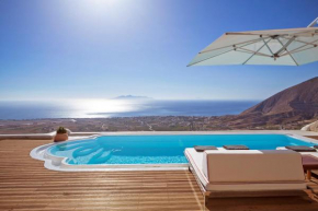 Elite Santorini Villa - 5 Bedroom Villa - Private Pool and Beautiful Sea Views - Pyrgos